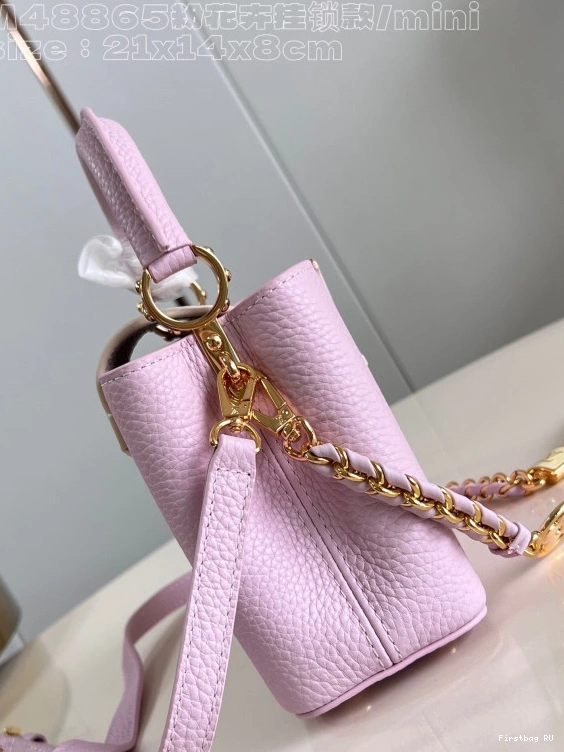 Firstbag CAPUCINES VUITTON MINI-21*14*8CM LOUIS 0812
